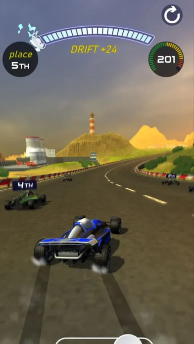 Tangkapan skrin Formula Speed