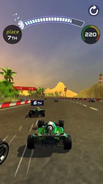 Tangkapan skrin Formula Speed