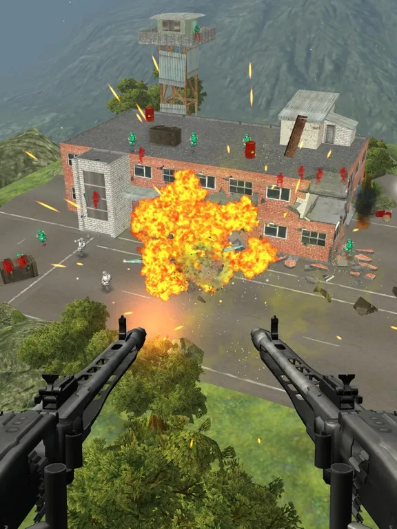 Machine Gunner 3d iPad  Screenshots
