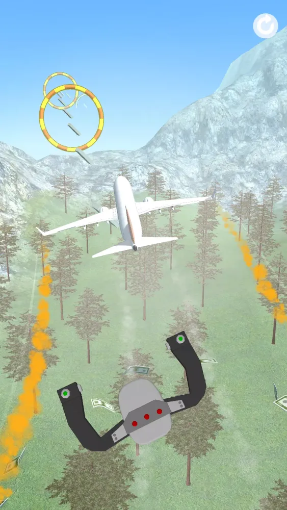 Plane Crash 3D Screenshots