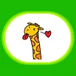 Funny Giraffe Stickers by Design73 for iMessage