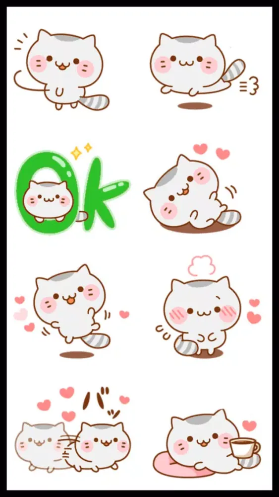 تصاویر Kitty Sticker Pack