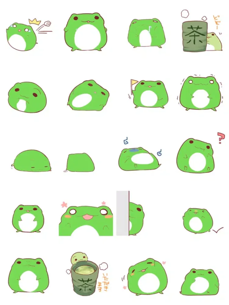 Best Frog Stickers iPad  স্ক্রিনশট