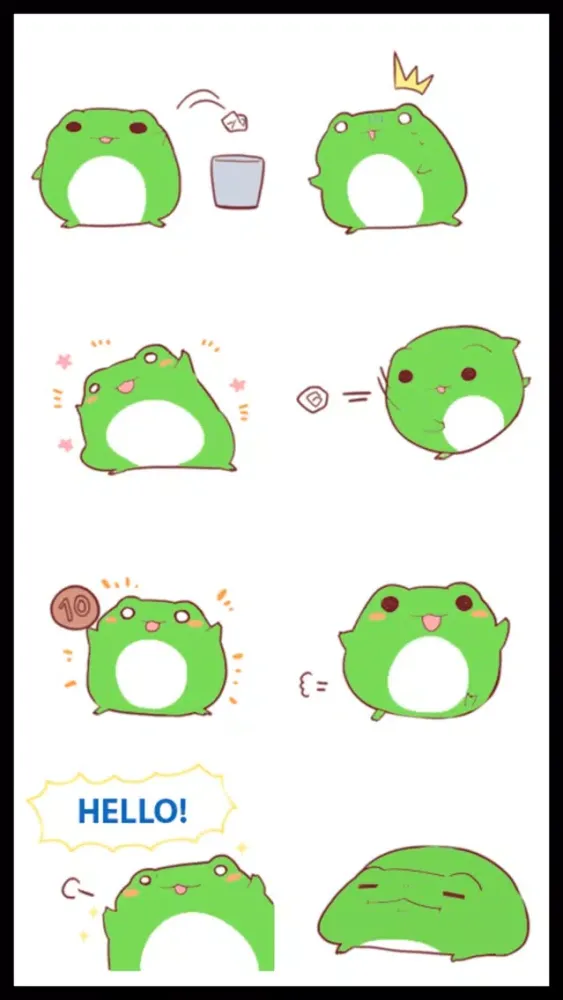 Best Frog Stickers স্ক্রিনশট