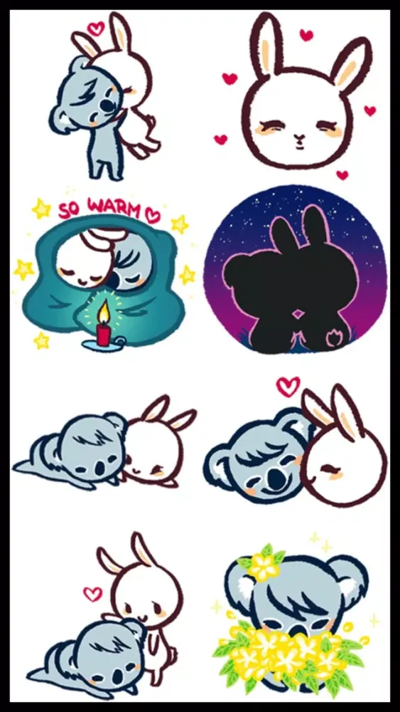 صور About Love 3 Stickers