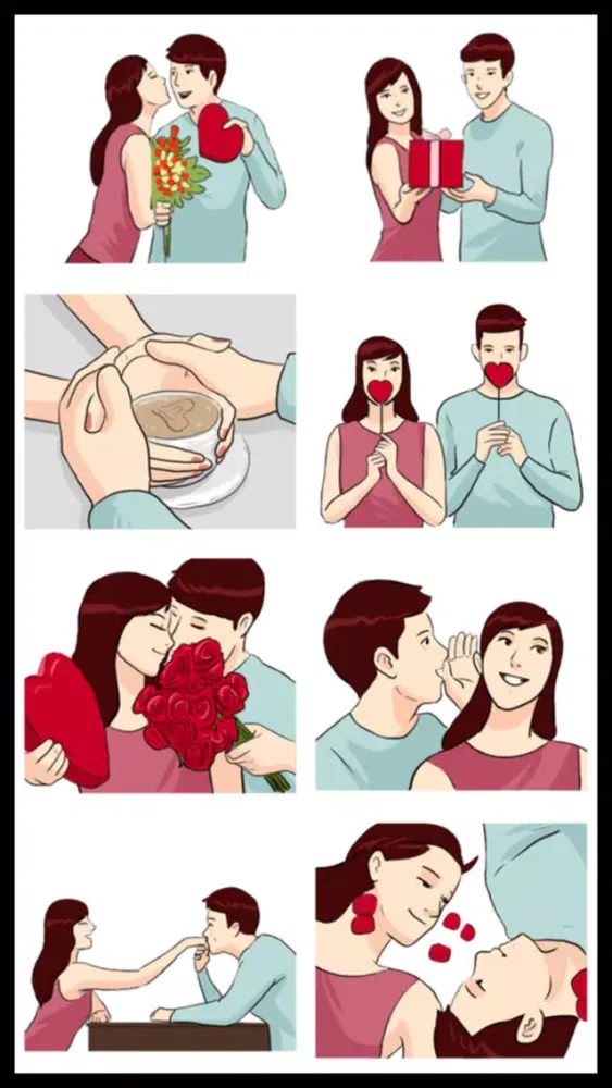 Tangkapan layar Lovers Couple 3 Stickers