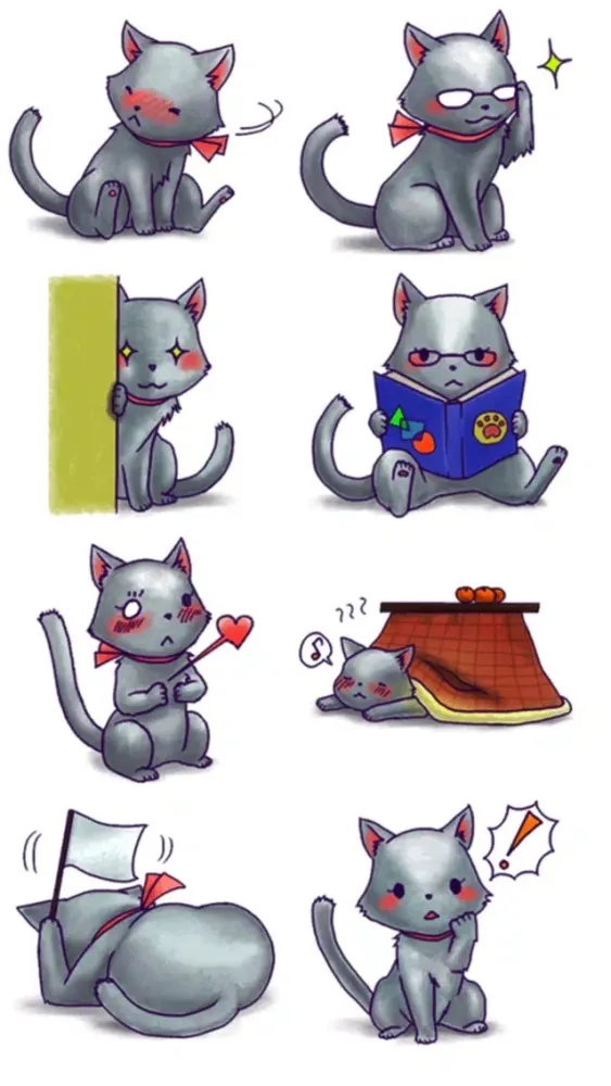 Lovely Cat Emoji應用截圖