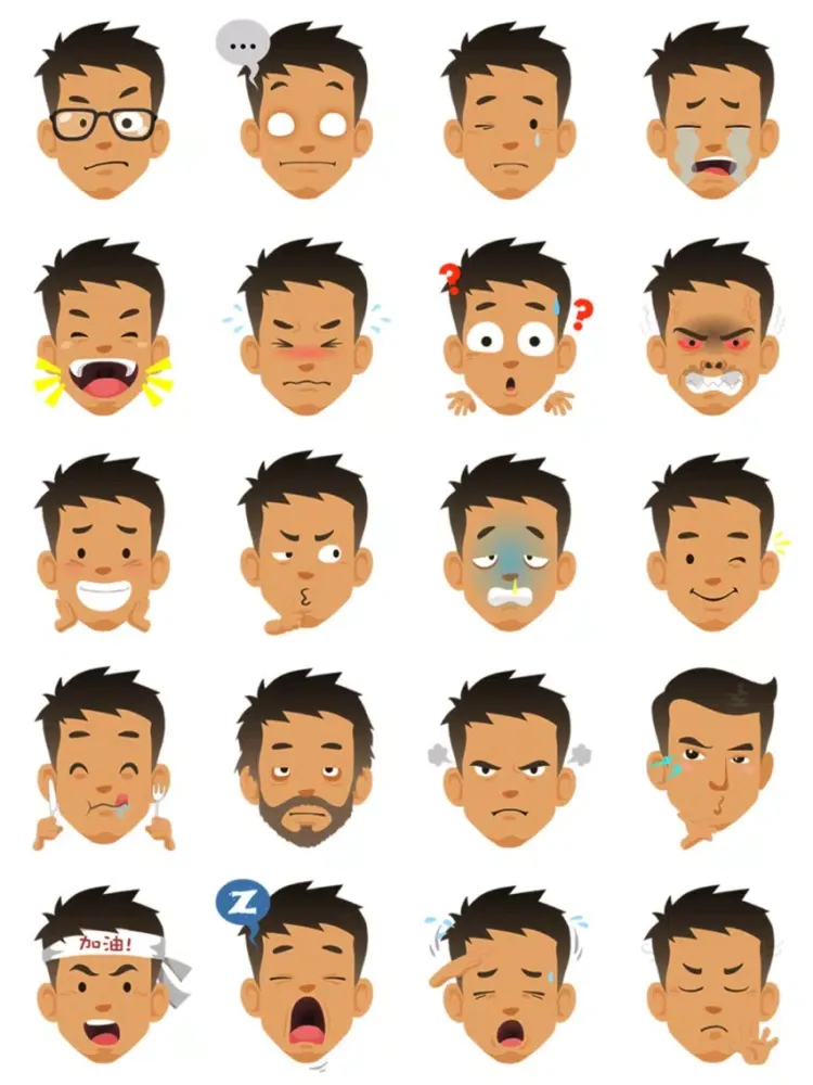 Best Male Emoji iPad 应用截图