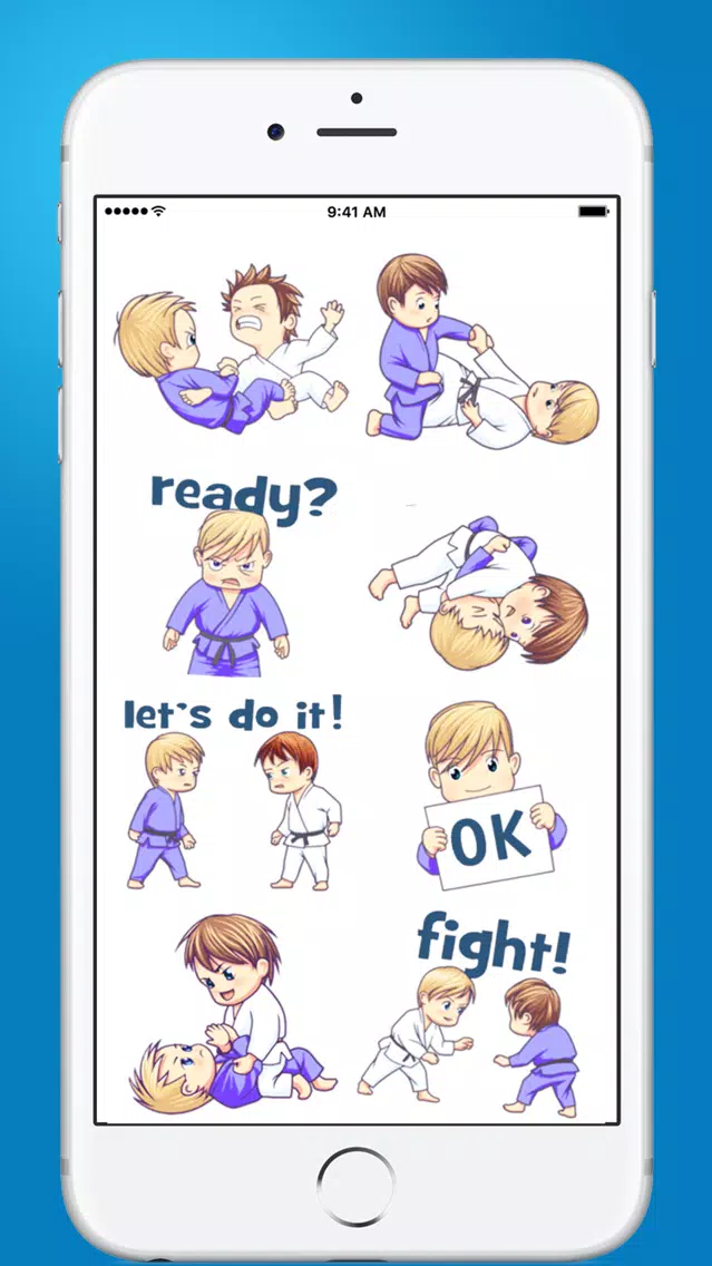 Judo Stickers Screenshots