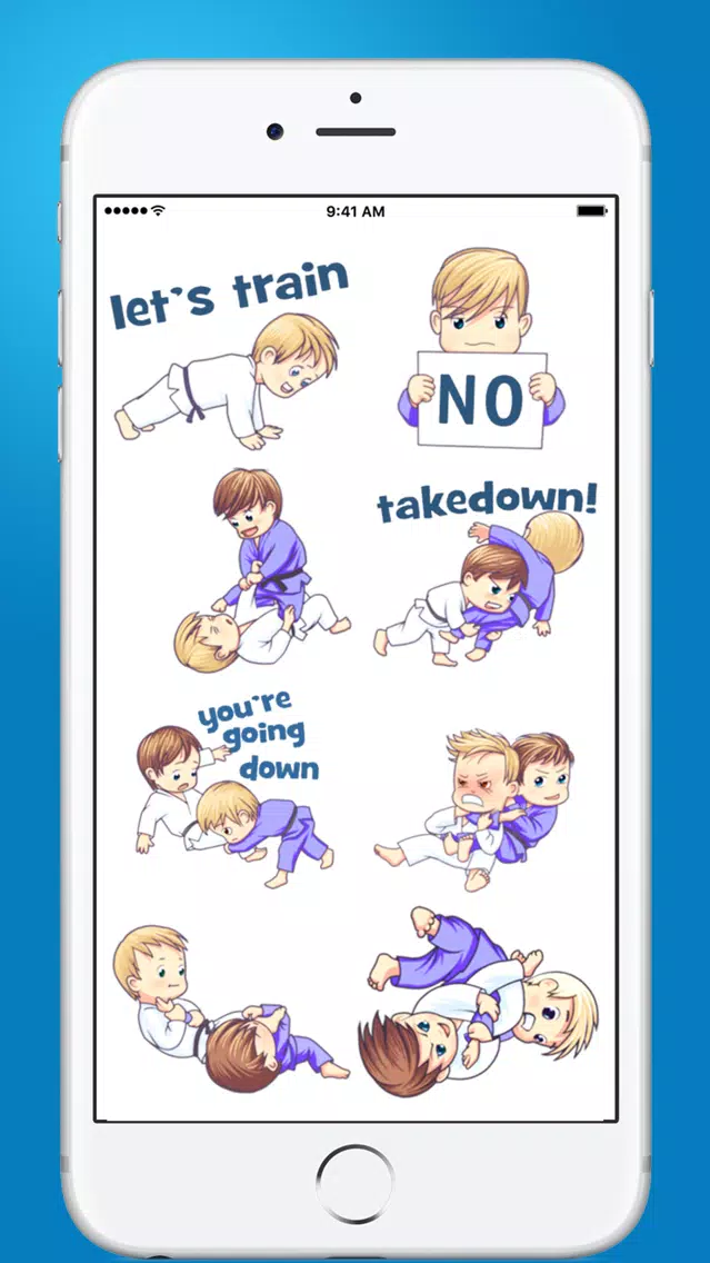 Judo Stickers Screenshots