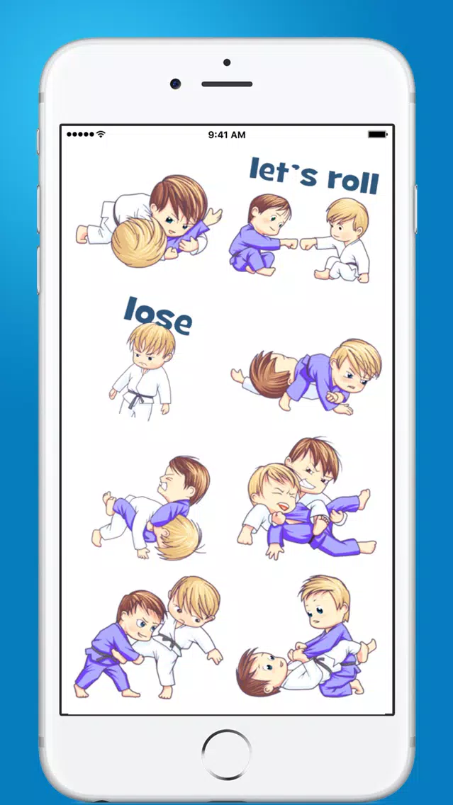 Judo Stickers Screenshots