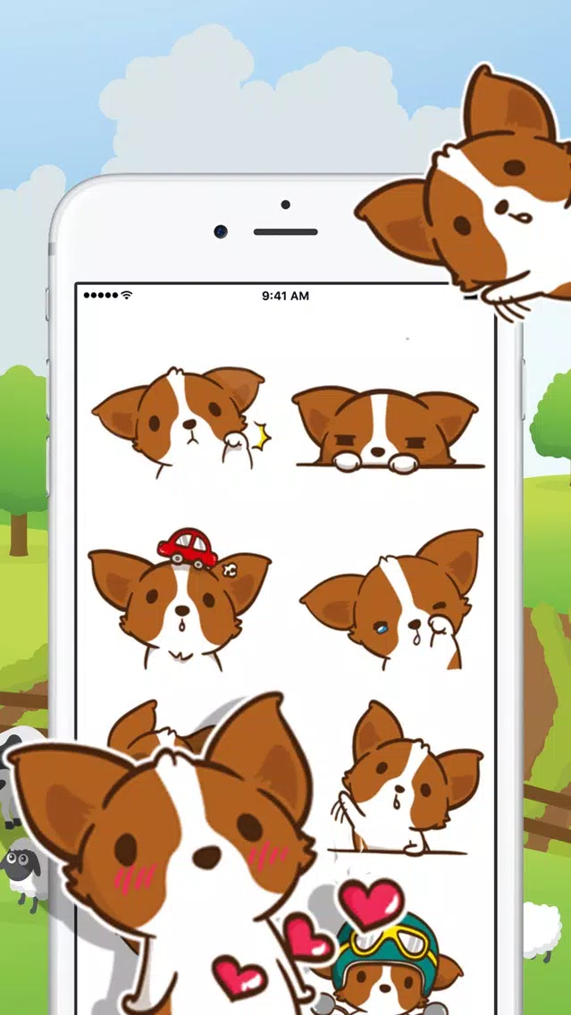 Very Cute Doggy Stickers应用截图