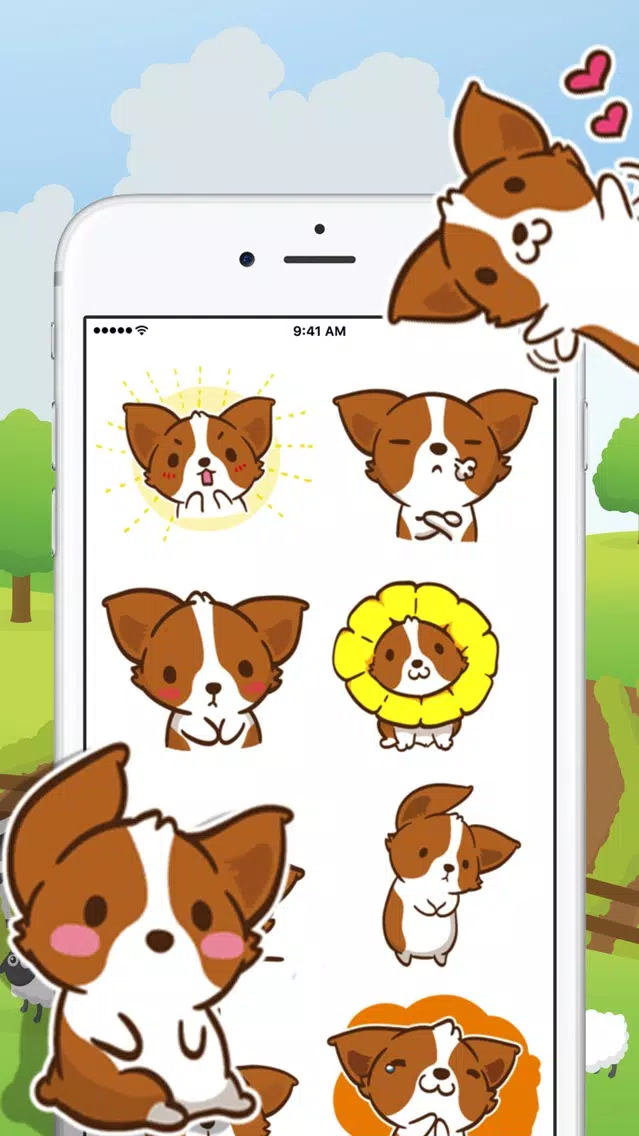Very Cute Doggy Stickers应用截图