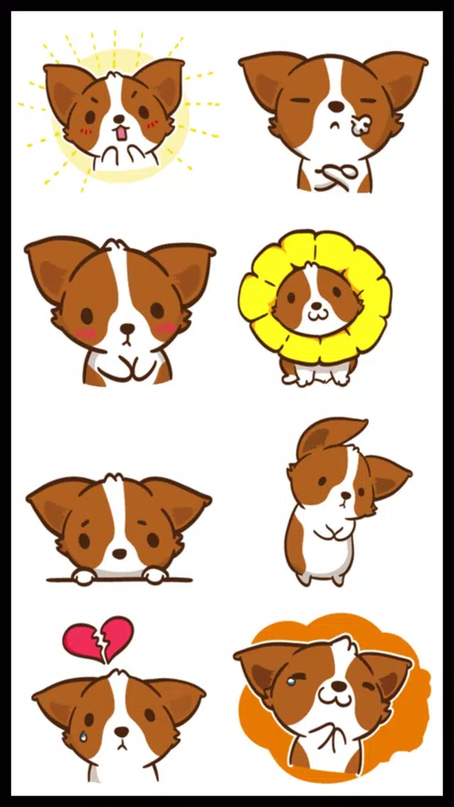 Very Cute Doggy Stickers应用截图
