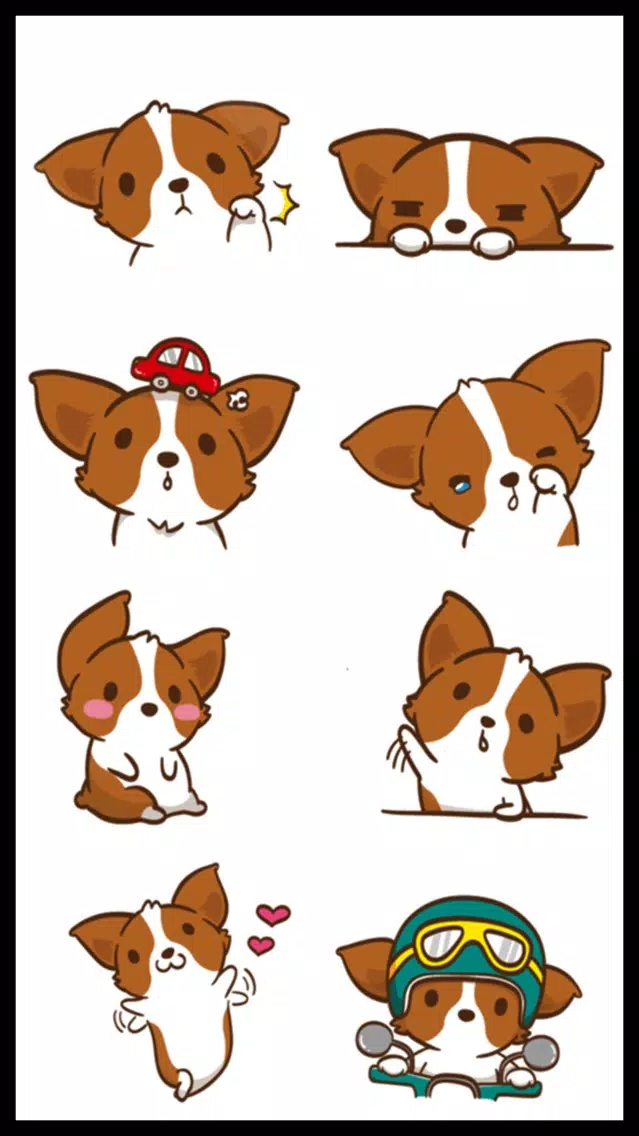 Very Cute Doggy Stickers应用截图