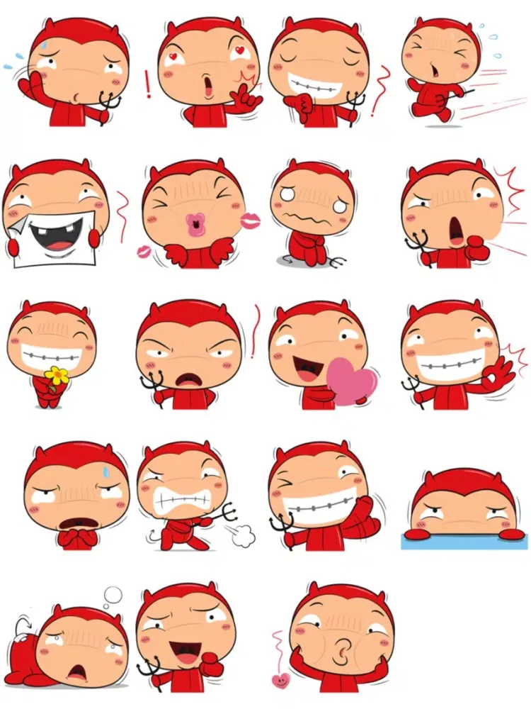 Screenshot di Devil Boy Stickers iPad 