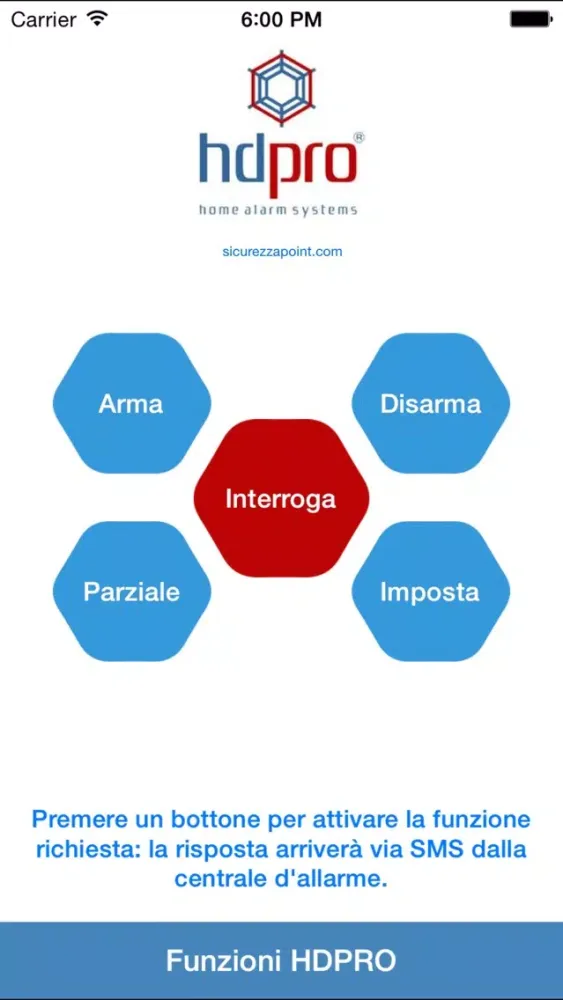 Capturas de tela do SicurezzaPoint HDPRO-WEB