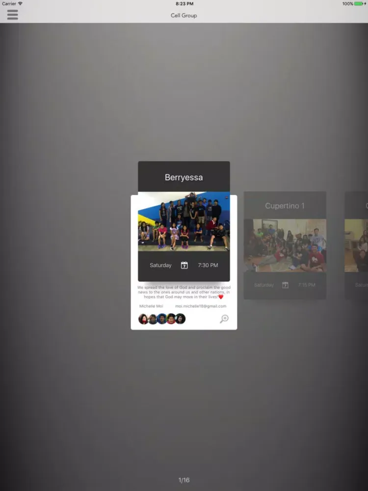 Capturas de pantalla de ROLCC Youth iPad 