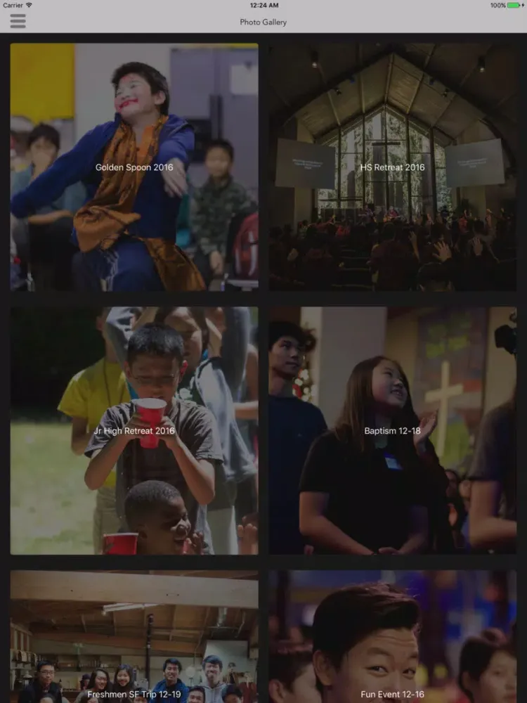 Capturas de pantalla de ROLCC Youth iPad 
