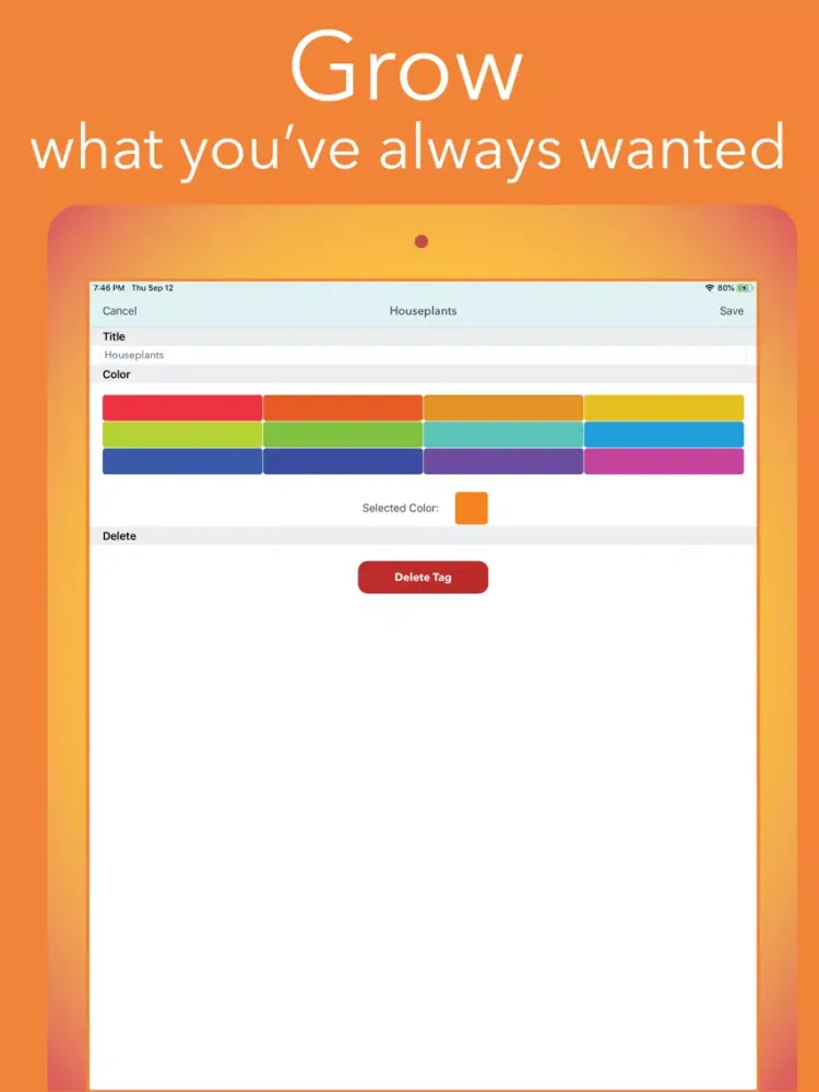 Скриншоты Blue Pail - Watering Reminder iPad 