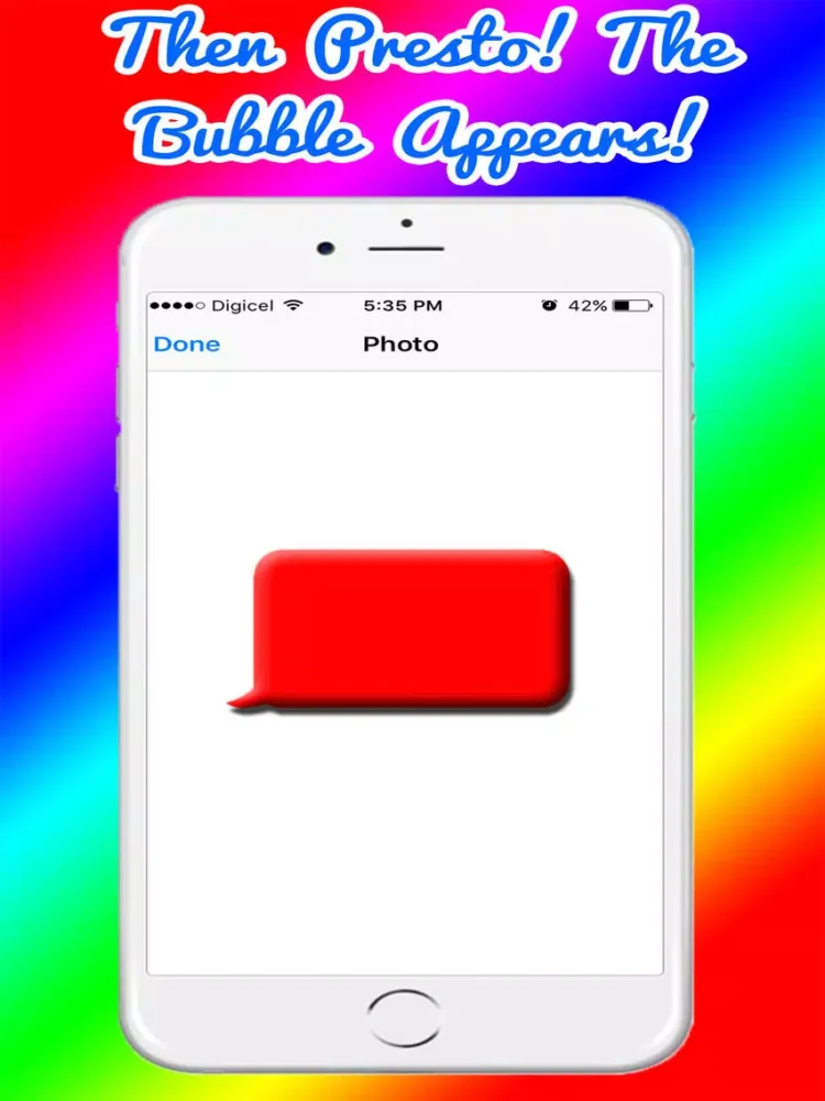 Zrzuty ekranu Animated Message Bubbles iPad 