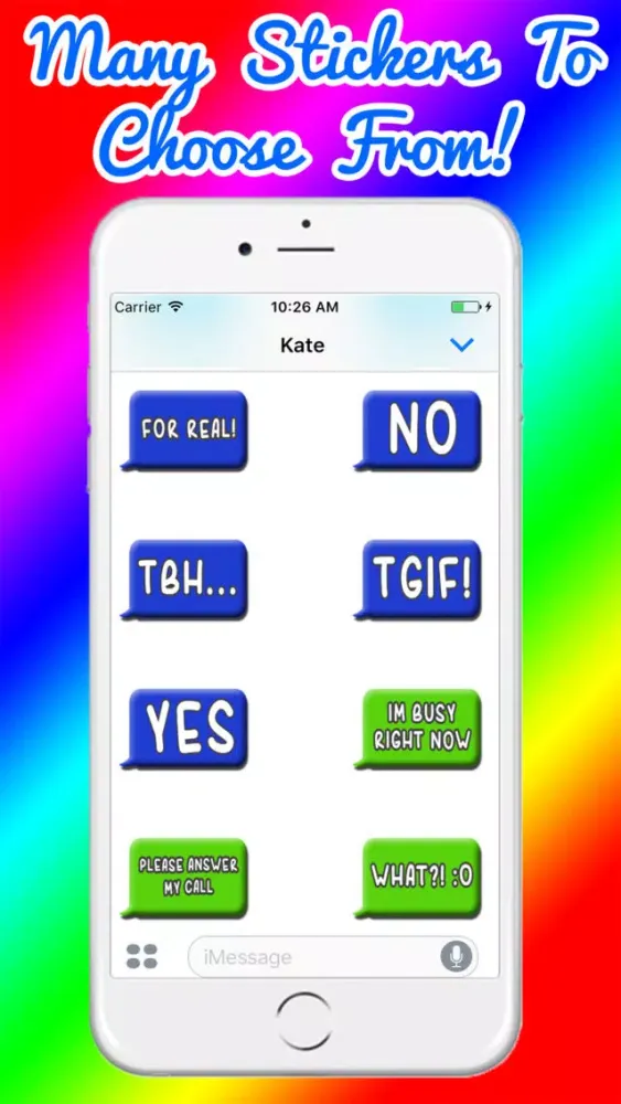 Zrzuty ekranu Animated Message Bubbles