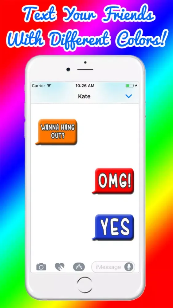 Zrzuty ekranu Animated Message Bubbles