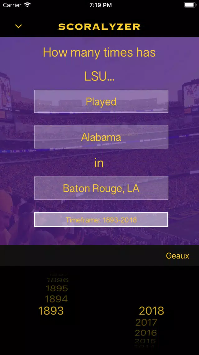 Screenshot di iWorship LSU