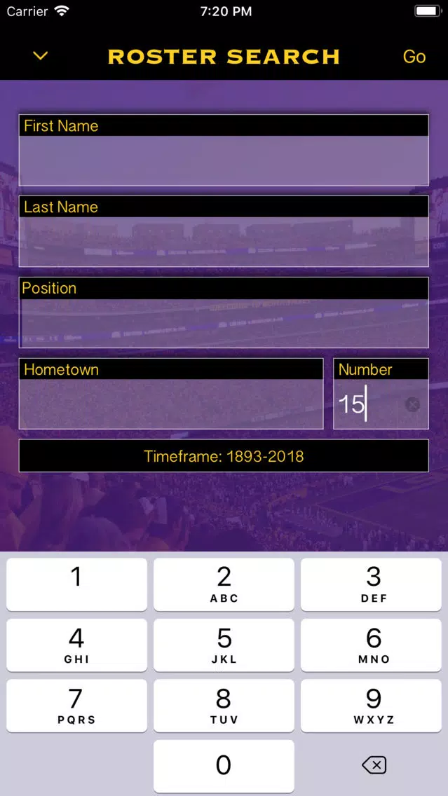 Screenshot di iWorship LSU
