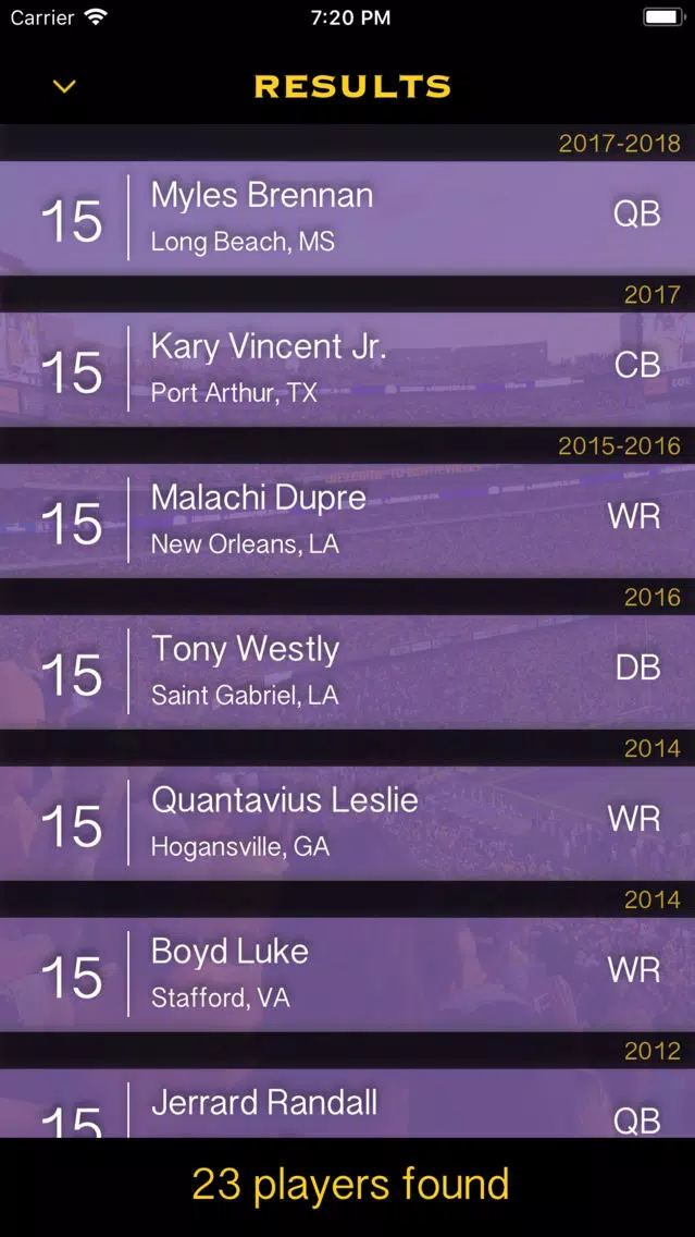 Screenshot di iWorship LSU