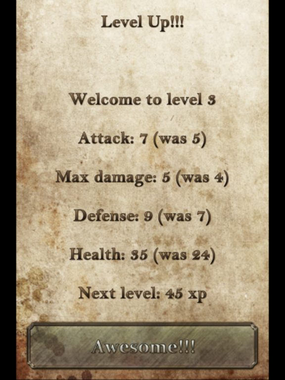 Ảnh chụp màn hình của Mindless Dungeon Crawl iPad 