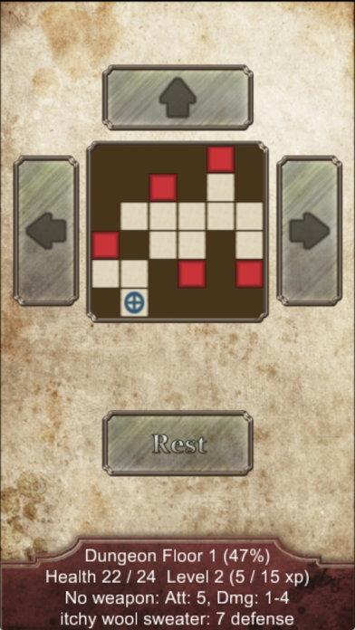 Ảnh chụp màn hình của Mindless Dungeon Crawl