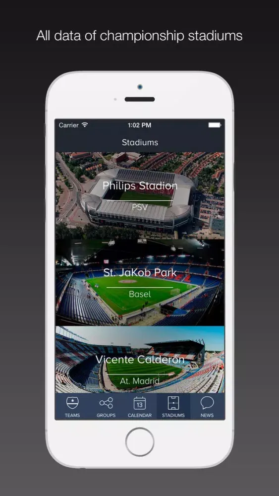 Champions League Live 2017 / 2018 Ekran Görüntüleri