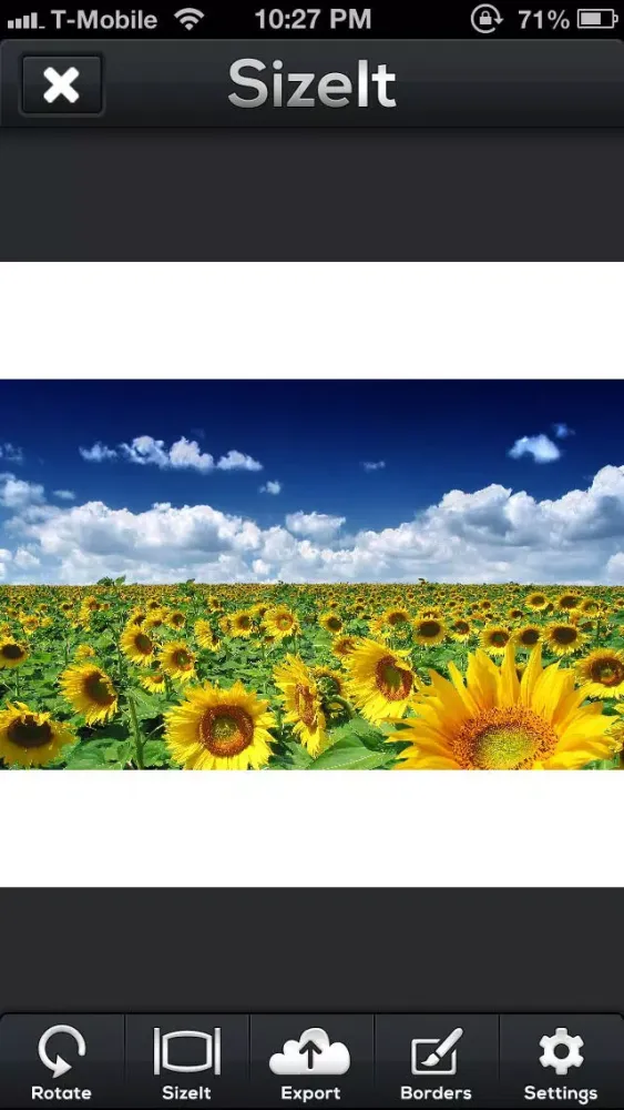 SizeIt for Instagram - Post Full-Sized Photos WIthout Cropping! Screenshots