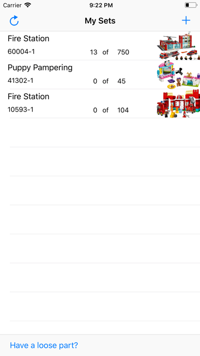 Screenshot di SetMatch