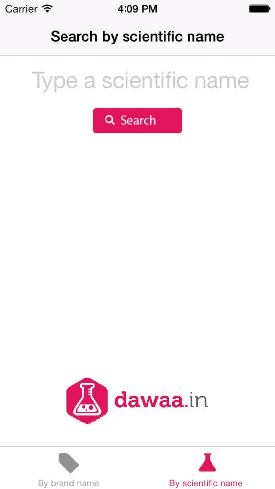 Screenshot di Dawaa (Egypt's Drug Index)