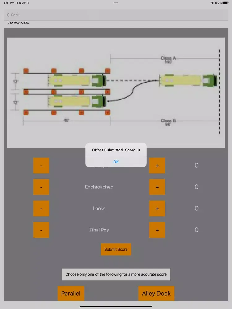 Capturas de tela do CDL Class A Exam Practice iPad 