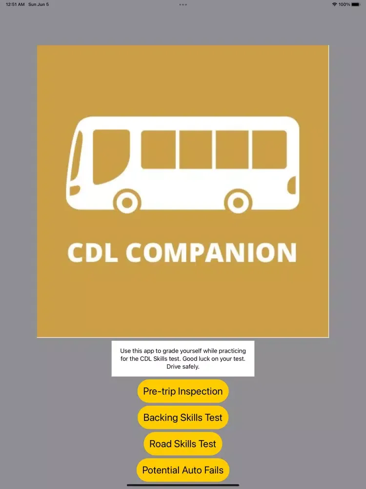 تصاویر CDL Class B and Bus Exam iPad 