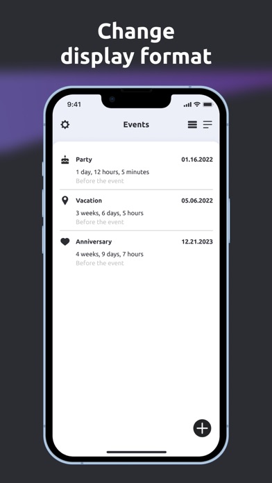 Day Count - Event Notifier سکرین شاٹس