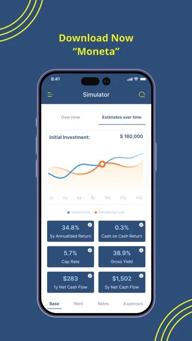 MONETA – REAL ESTATE INVESTING Screenshots
