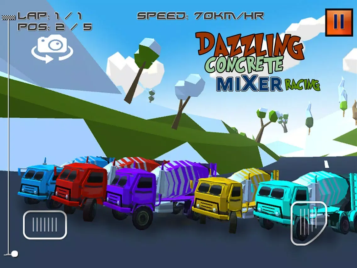 Screenshot di Dazzling Concrete Mixer Racing iPad 
