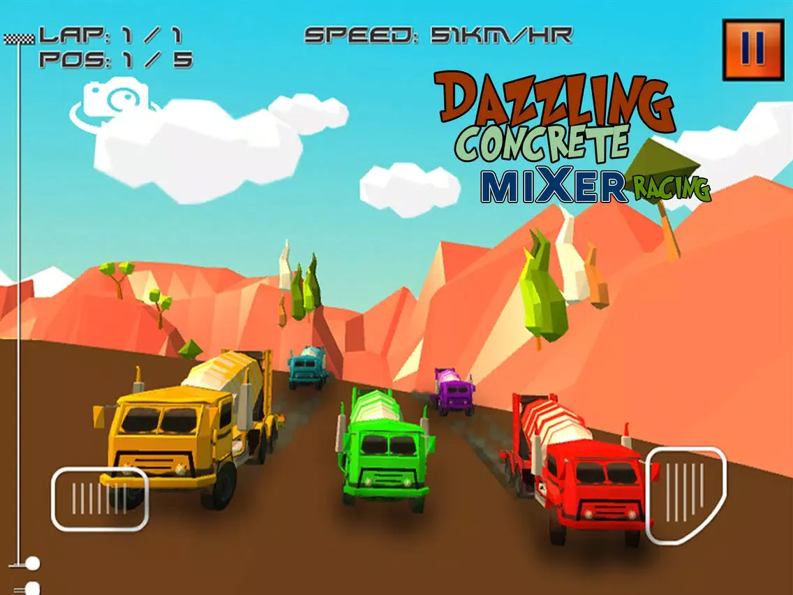 Screenshot di Dazzling Concrete Mixer Racing iPad 