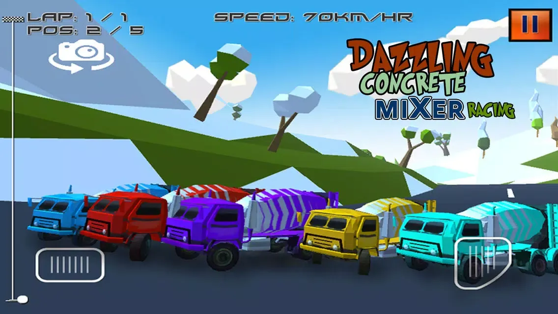 Screenshot di Dazzling Concrete Mixer Racing