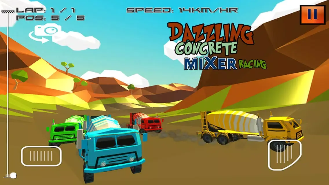 Screenshot di Dazzling Concrete Mixer Racing