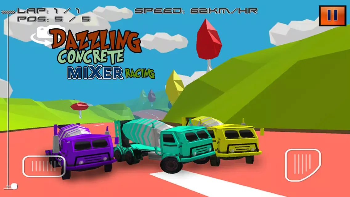 Screenshot di Dazzling Concrete Mixer Racing