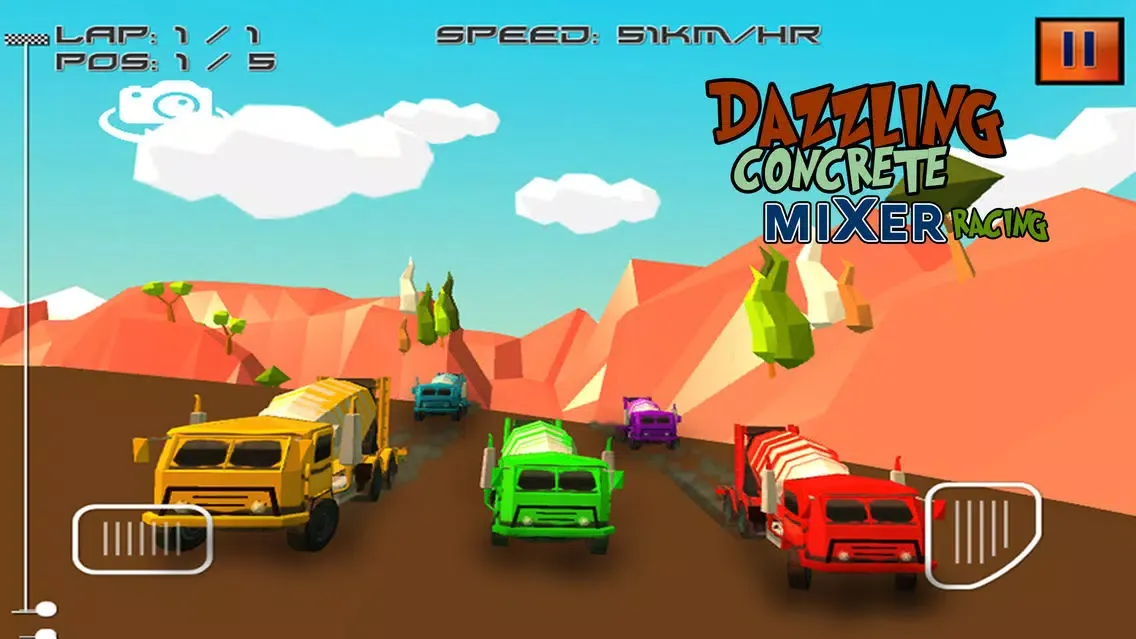 Screenshot di Dazzling Concrete Mixer Racing