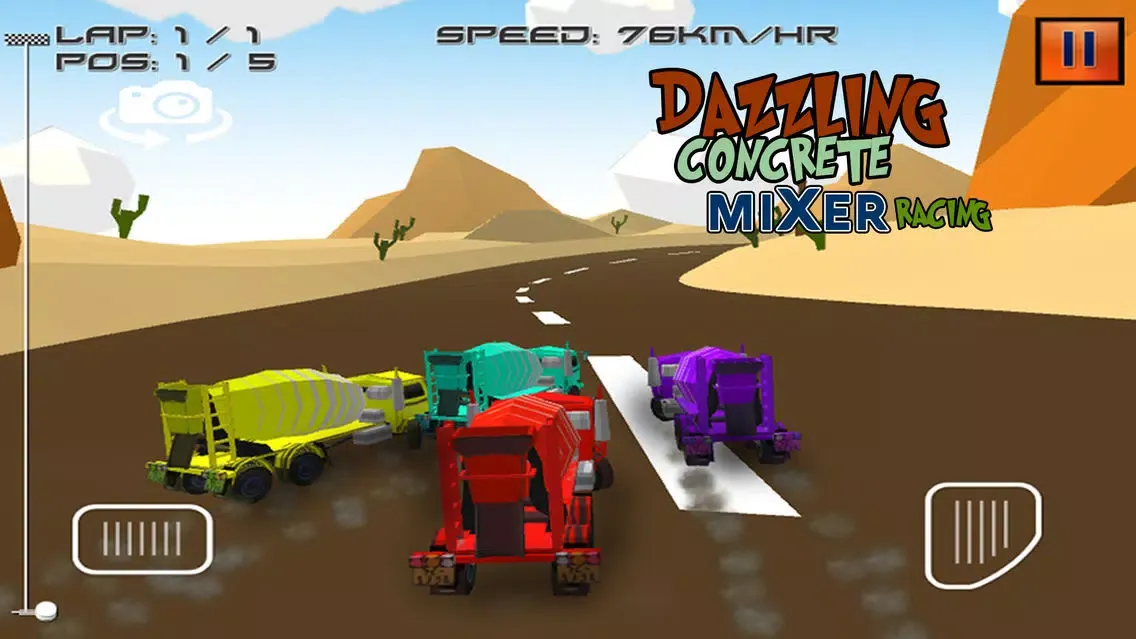 Screenshot di Dazzling Concrete Mixer Racing