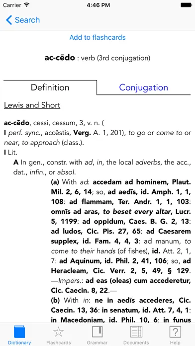 Scriba (Latin Dictionary) स्क्रीनशॉट
