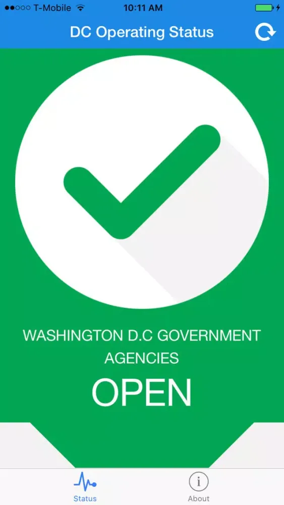 Captures d'écran de DC Operating Status