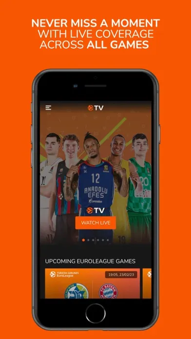 EuroLeague TV应用截图